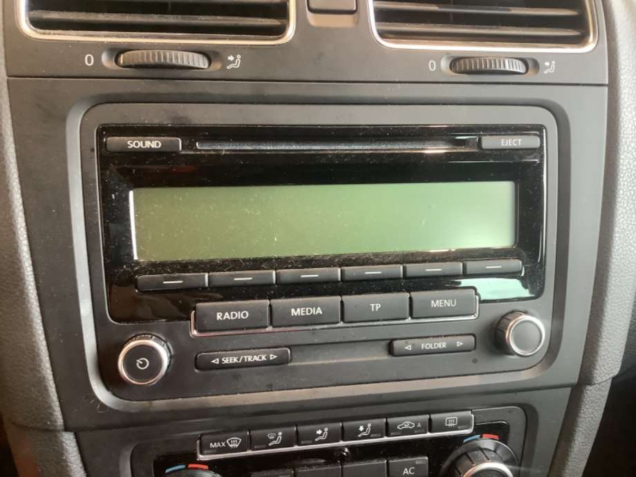 Bilstereo til VW Golf VI, 2008-2012  (VOLKSWAGEN|)