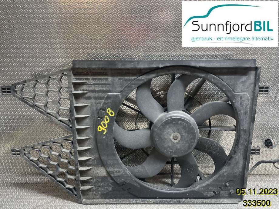 Kjølevifte til VW Polo 2009-2014 (Type V, Fase 1)  (VOLKSWAGEN|6R0959455E|6R0959455C|6R0121207A)