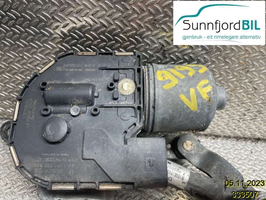 Viskermotor frontrute til Ford S-Max, 2006-2010 (Type I, Fase 1)  (FORD|)