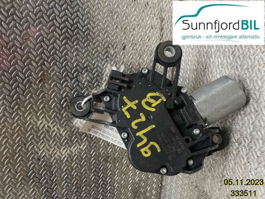 Viskermotor bakrute til Opel Vectra C 2002-2005 (Type I)  (OPEL|93178052|0390201590|)