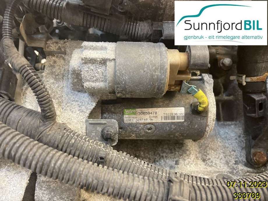 Starter diesel til Volvo V70, 2007-2013 (Type III, Fase 1)  (VOLVO|36001519)