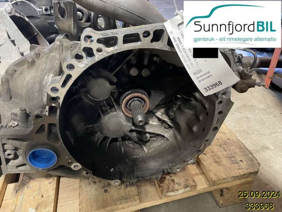 Girkasse manuell 6-trinn til Toyota Avensis, 2009-2015 (Type III, Fase 1)  (TOYOTA|3030020A90)