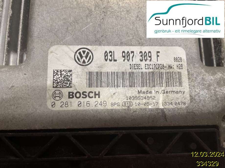 Styreenhet motor til VW Passat, 2005-2010 (B6) (B6) (VOLKSWAGEN|)