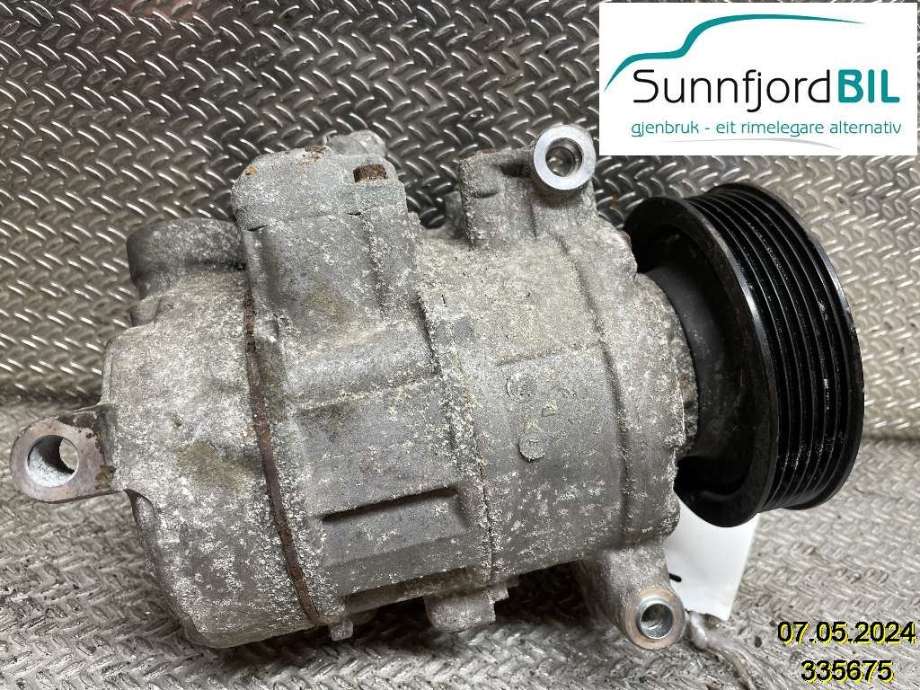 Aircondition kompressor til Audi A1 2010-2014 (Type I, Fase 1)  (AUDI|1K0820859T|)