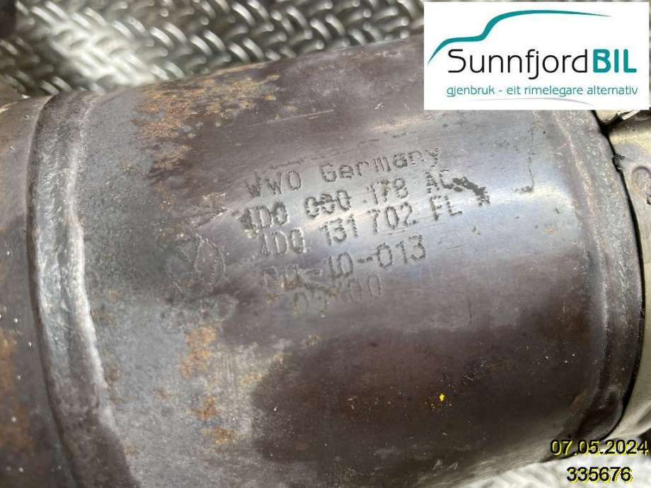 Katalysator til Audi A6, Allroad 2000-2005 (Type I) (C5) (C5) (AUDI|4D0131090MX||4D0131702FL)