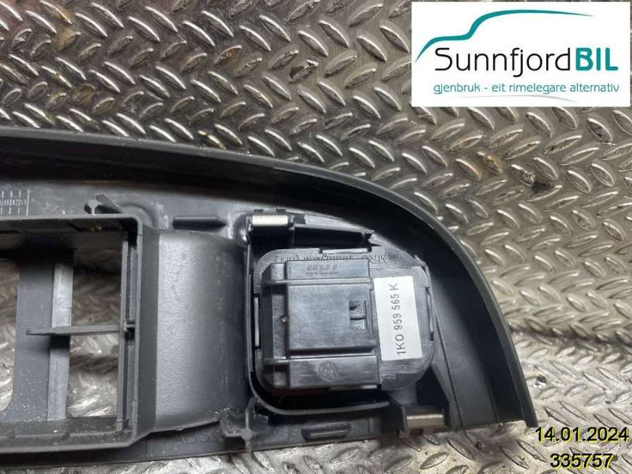 Bryter speil til VW Tiguan 2007-2011 (Type I, Fase 1)  (|1K0959565K)