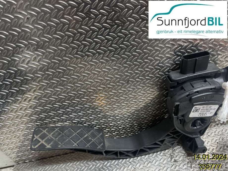 Pedal gass til Audi A4 2007-2014 (Type IV) (B8) (B8) (AUDI|8K1723523A|6PV00950500|8K1721523)