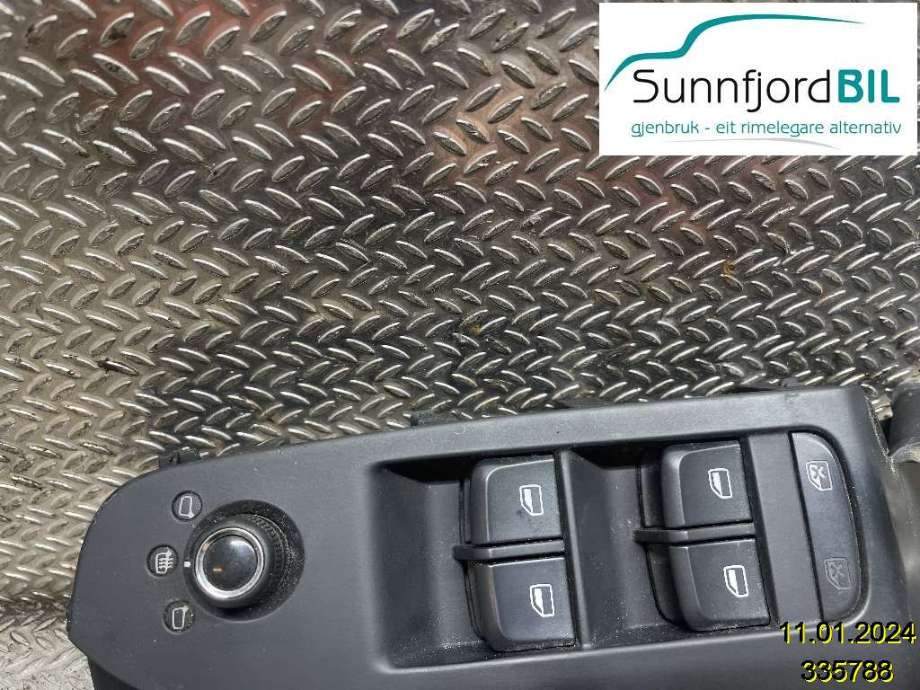 Bryter speil til Audi A4, 2007-2014 (Type IV) (B8) (B8) (AUDI|8K0959565C)