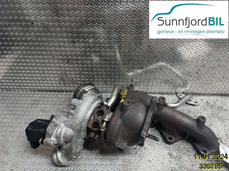 Turbo til Audi A1, 2010-2014 (Type I, Fase 1)  (AUDI|03C145702L)