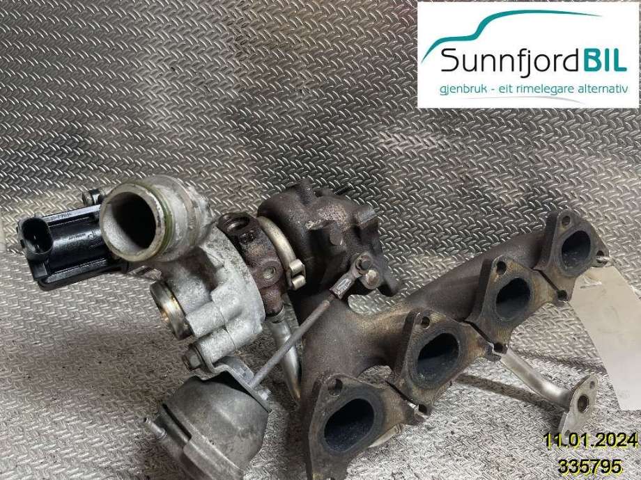 Turbo til Audi A1 2010-2014 (Type I, Fase 1)  (AUDI|03C145702L|)