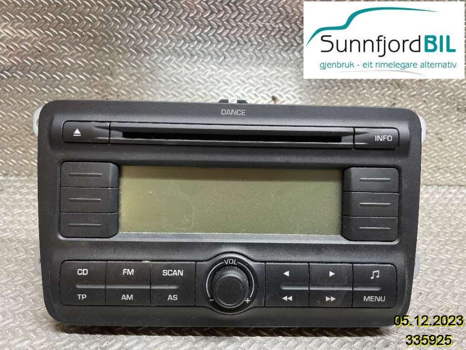 Bilstereo til Škoda Fabia, 2007-2010 (Type II, Fase 1)  (SKODA|AAO700002)