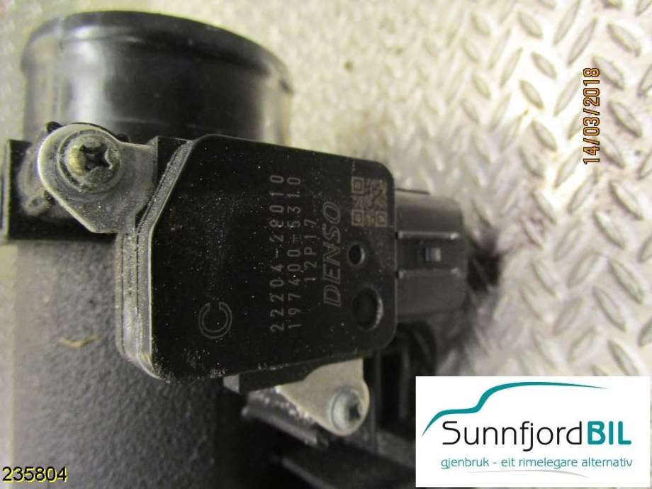 Luftmengde/luftmassemåler til Toyota Prius +7 2012-2020 (Type III) (stasjonsvogn) (stasjonsvogn) (TOYOTA|2220428010|)
