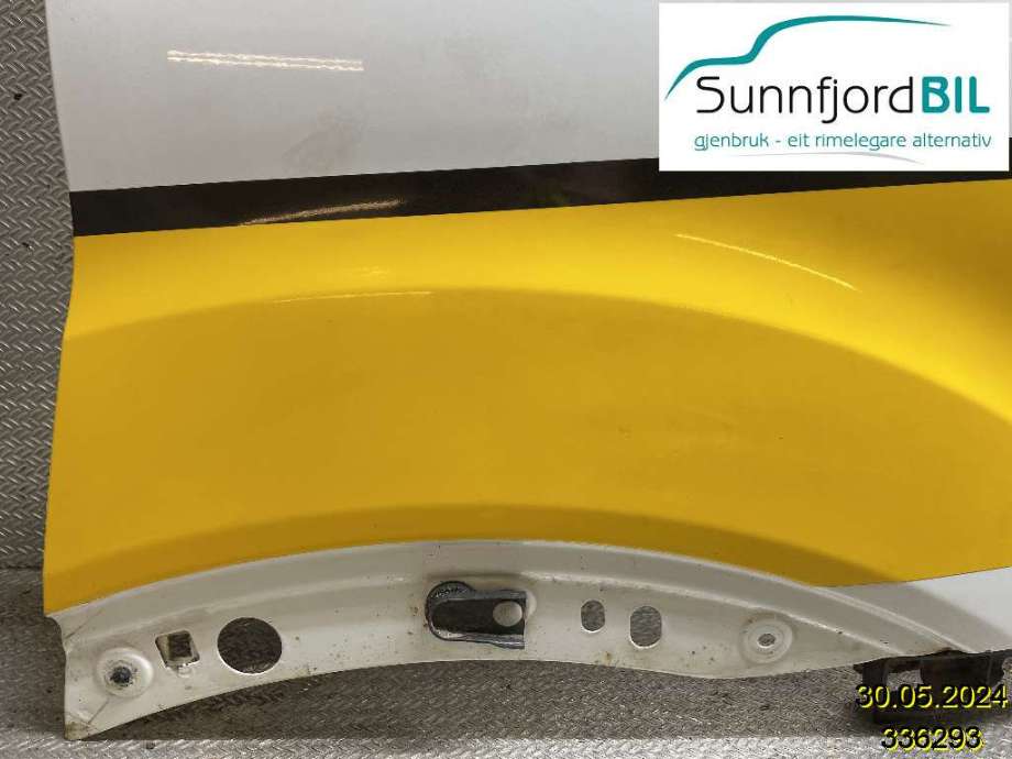 Skjerm høyre foran til Ford Transit Custom 2013-2023 (Type I)  (FORD|2242243|PBK31V16005AJ|2049715)