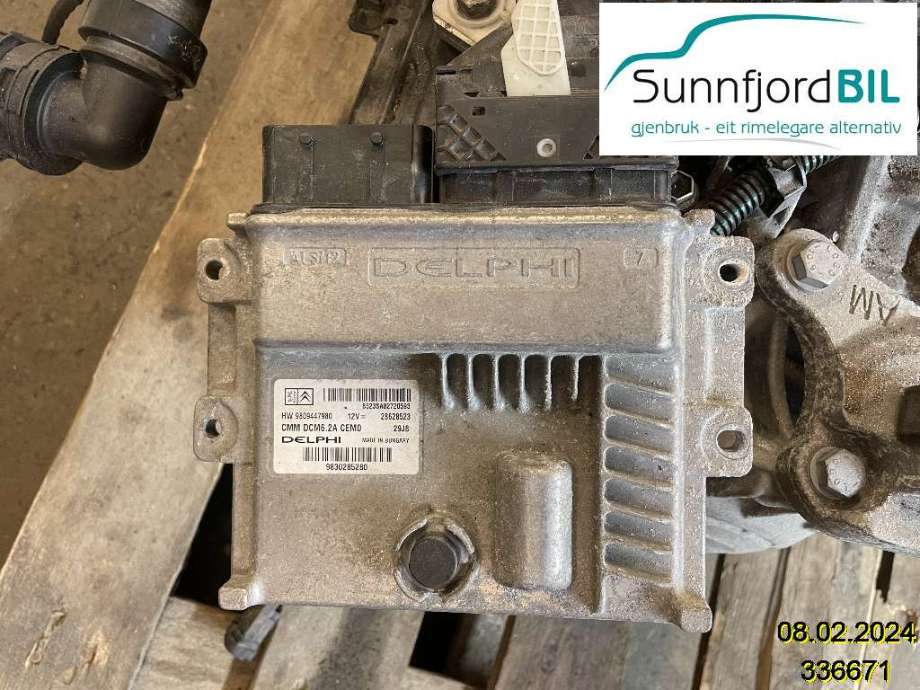 Styreenhet motor til Peugeot Expert, 2016-->> (Type III)  (PEUGEOT|)