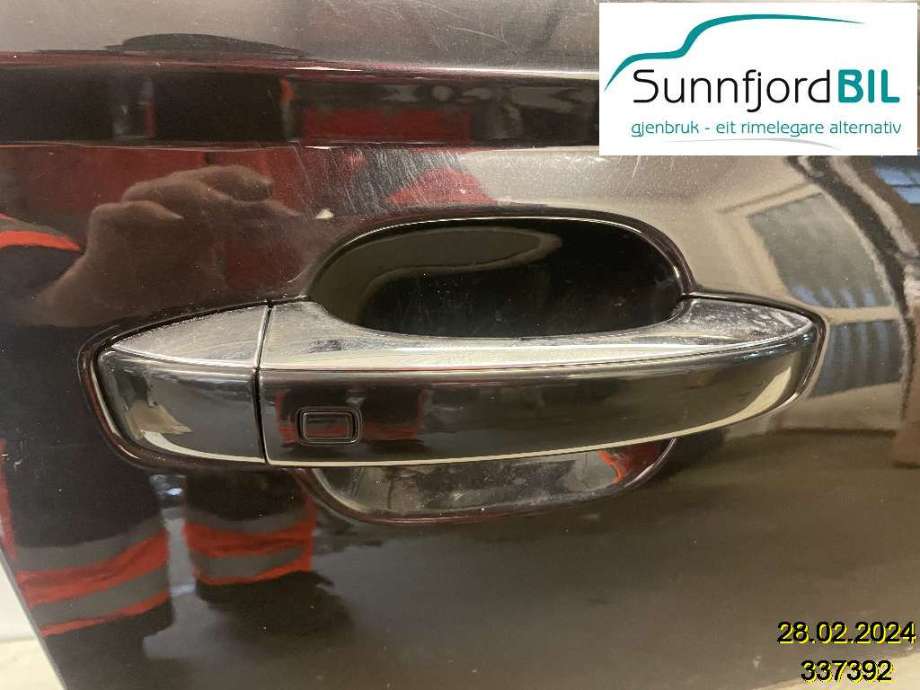 Dørhåndtak utv høyre til Audi A6, 2011-2014 (Type IV, Fase 1) (C7) (C7) (AUDI|4H0 837 206 B)