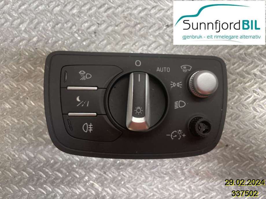Bryter lys til Audi A6, 2011-2014 (Type IV, Fase 1) (C7) (C7) (AUDI|)