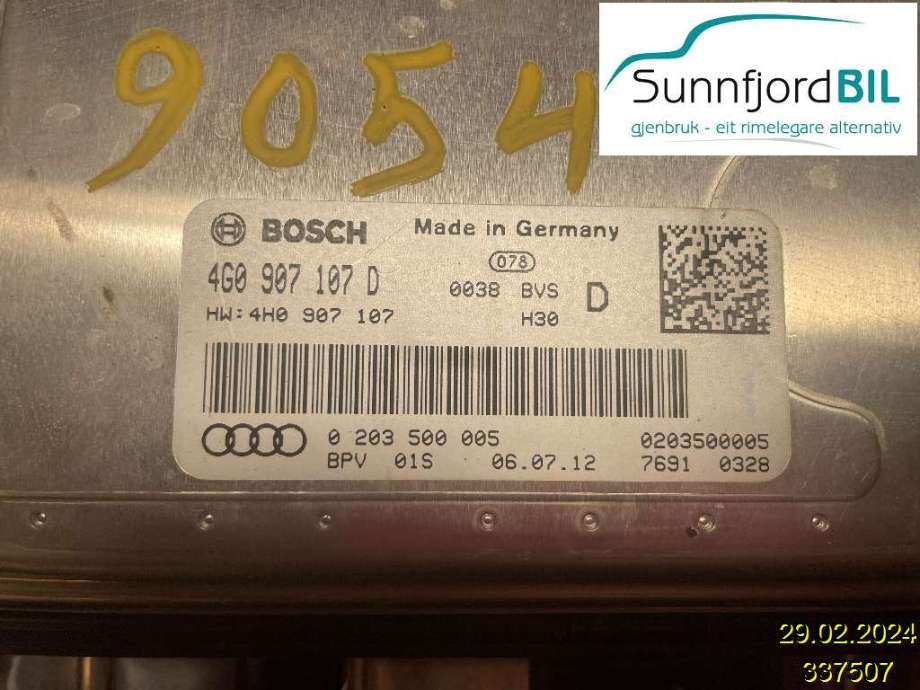 Styreenhet diverse til Audi A6, 2011-2014 (Type IV, Fase 1) (C7) (C7) (AUDI|)