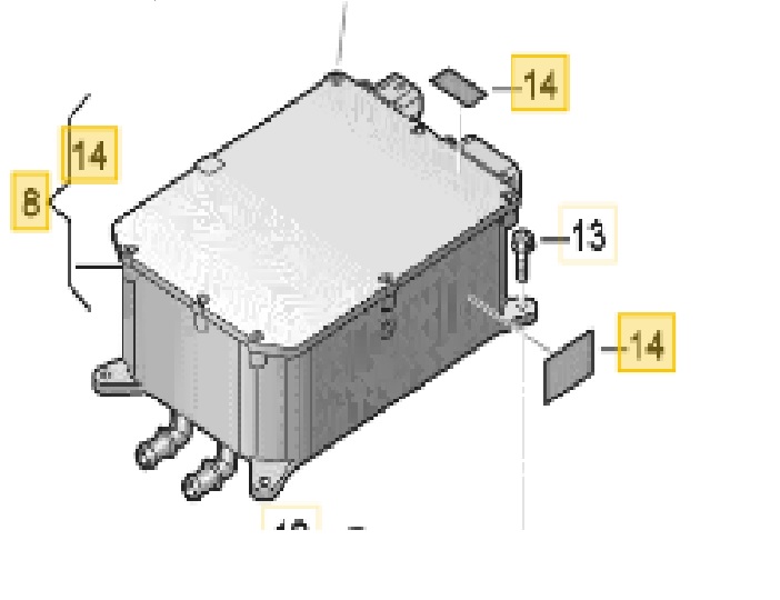 Batterilader kabel til VW e-Golf, 2017-2020 (Fase 2)  (VOLKSWAGEN|5QE915681N)