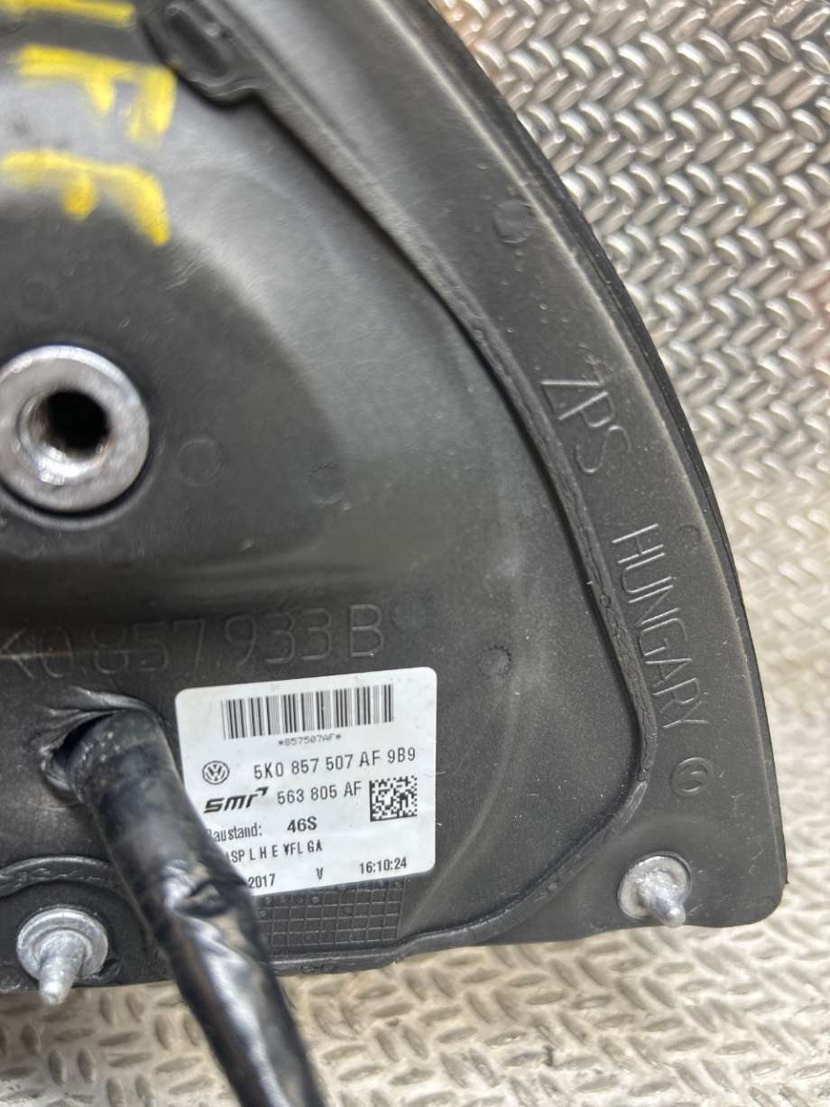 Speil venstre til VW Golf VI 2008-2012  (VOLKSWAGEN|5K0857507AF|5K0 857 507 AF)