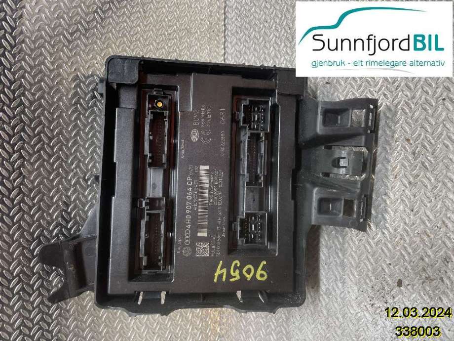 Styreenhet comfort (BCM) til Audi A6, 2011-2014 (Type IV, Fase 1) (C7) (C7) (AUDI|4H0907064CP)