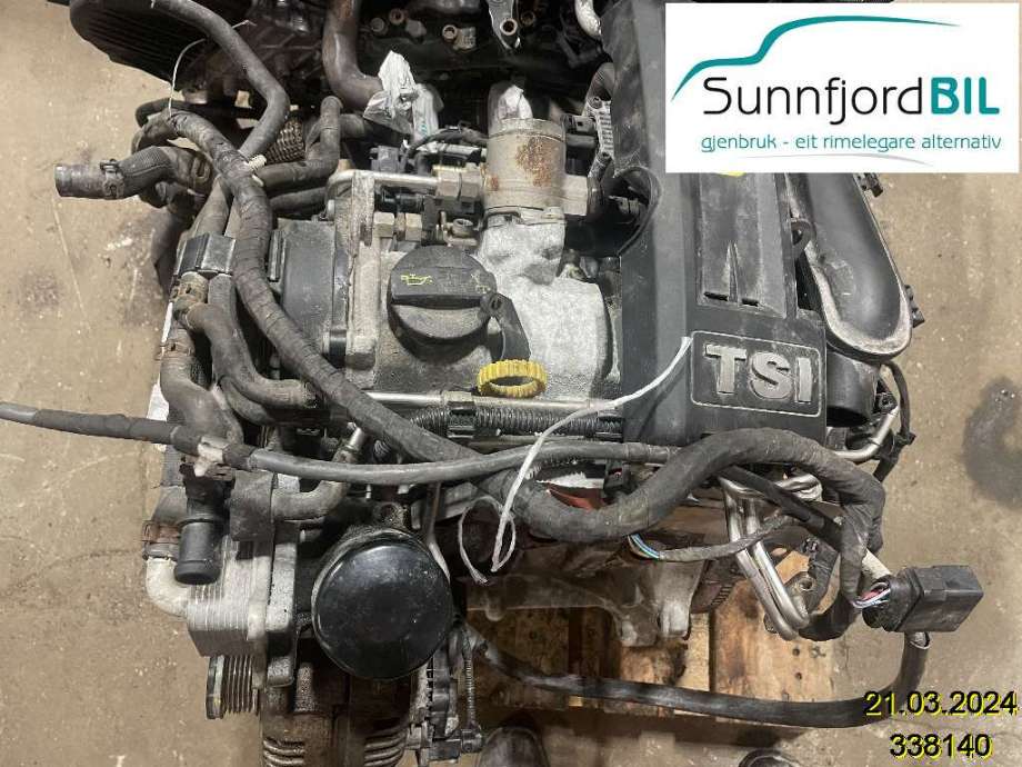 Motor bensin til Škoda Yeti, 2009-2013 (Fase 1)  (Skoda|03F 100 031 F)