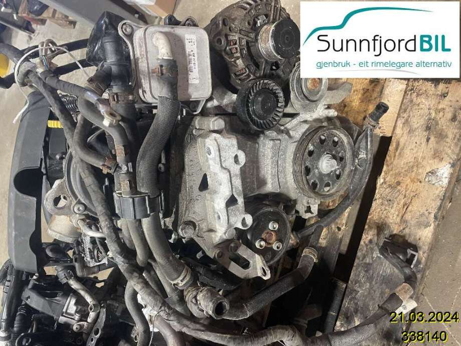 Motor bensin til Škoda Yeti 2009-2013 (Fase 1)  (Skoda|03F 100 031 F|CBZB|)