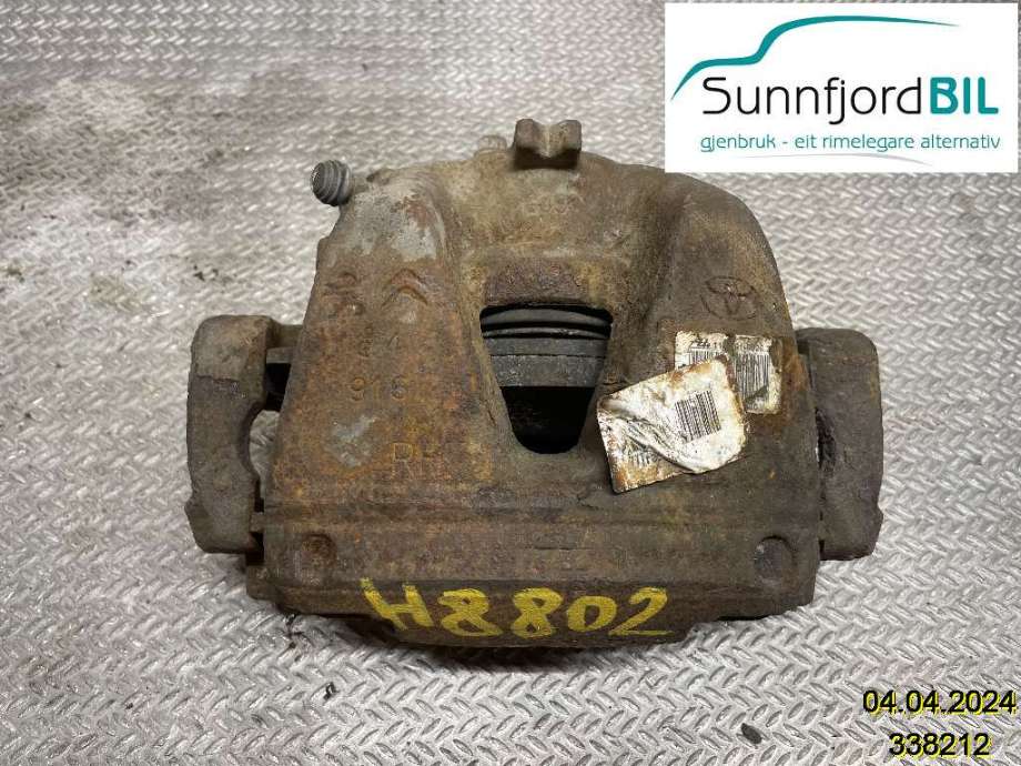 Bremsecaliper høyre foran til Toyota Proace 2016-->> (Type II)  (TOYOTA|SU001A3126|)