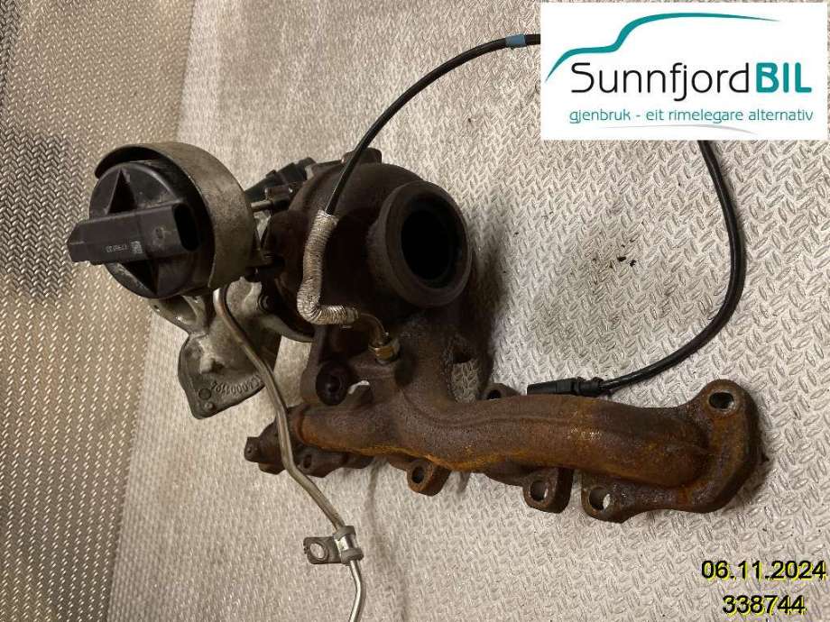 Turbo til VW Caddy 2015-2020 (Type III, Fase 3)  (VOLKSWAGEN|04L 253 019 P|)