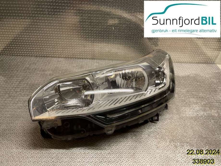 Frontlykt venstre halogen til Citroën C5 2008-2017 (Type II)  (CITROEN|6208 V8||89905351)