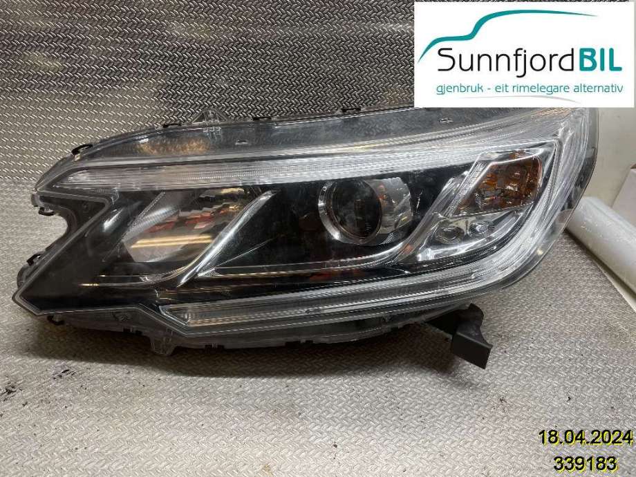 Frontlykt venstre xenon til Honda CR-V, 2012-2018 (Type IV)  (HONDA|33151T1GG61)