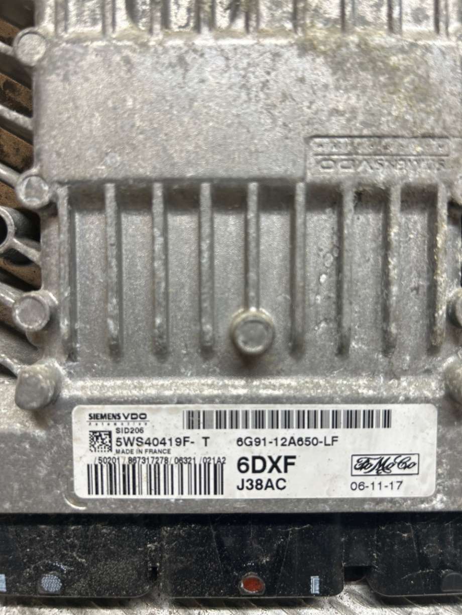 Styreenhet motor til Ford Galaxy 2007-2010 (Type III, Fase 1)  (FORD|1709081|6U71-12A650-LB|AG91-12A650-LF)