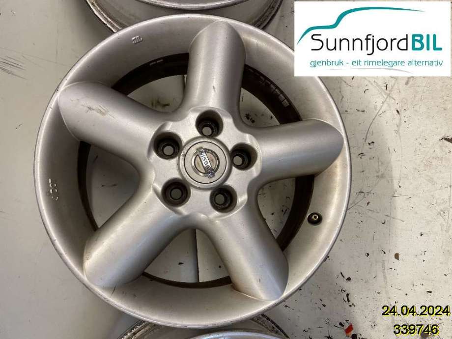 Felgsett aluminium til Nissan X-Trail 2002-2007 (T30) (T30) 