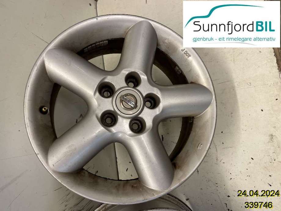 Felgsett aluminium til Nissan X-Trail 2002-2007 (T30) (T30) 
