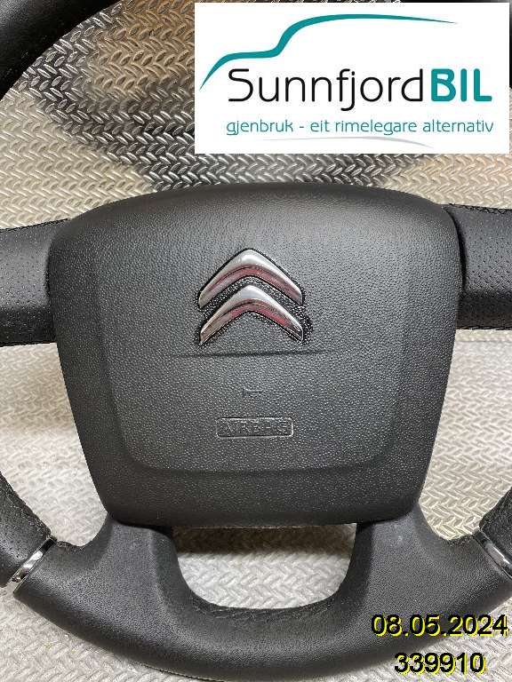 Airbag rattpute til Citroën Jumper, 2014-->> (Type III, Fase 2)  (CITROEN|16 123 442 80)