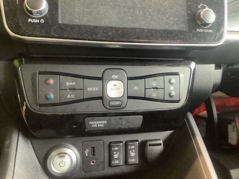 Varmeapparat betjening til Nissan Leaf, 2018-->> (Type II)  (NISSAN|)