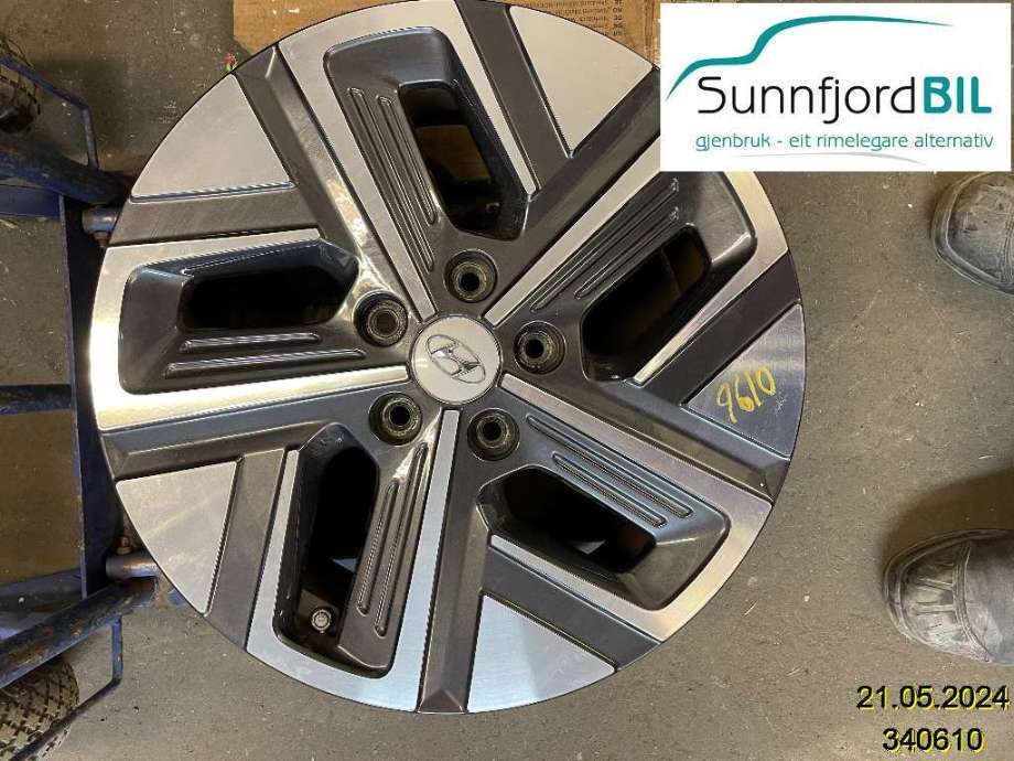 Felg aluminium til Hyundai Kona, 2021-2023 (Type I, Fase 2)  (HYUNDAI|)