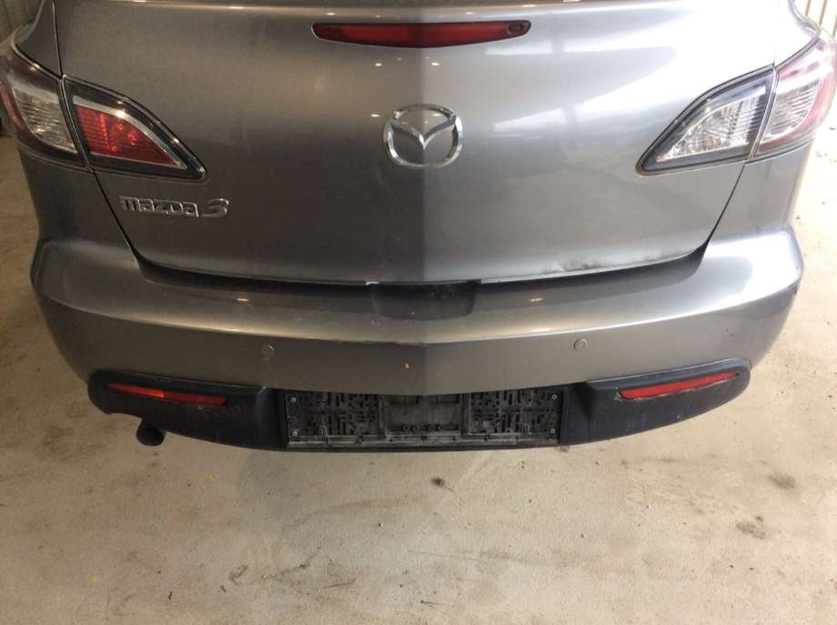 Støtfanger bak til Mazda 3, 2009-2013 (Type II)  (BDA150221KAA)