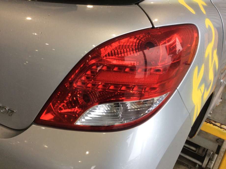 Baklykt høyre til Peugeot 207, 2006-2012  