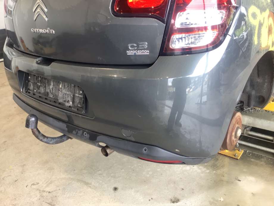 Støtfanger bak til Citroën C3 2010-2016 (Type II)  (CITROEN|)