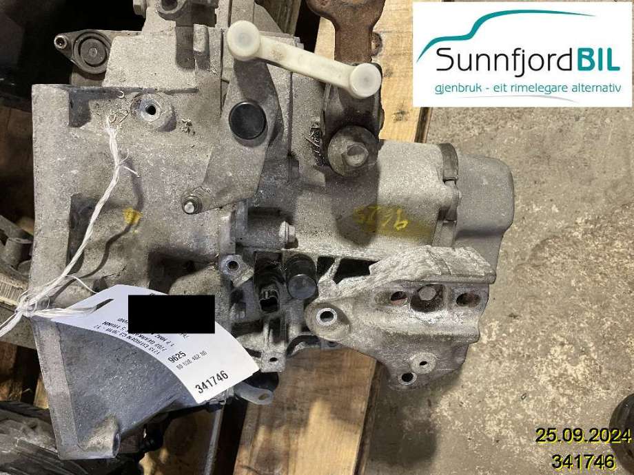 Girkasse manuell til Citroën C3, 2010-2016 (Type II)  (CITROEN|98 038 462 80)