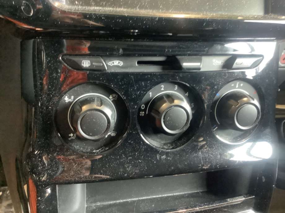 Varmeapparat betjening til Citroën C3, 2010-2016 (Type II)  (CITROEN|)