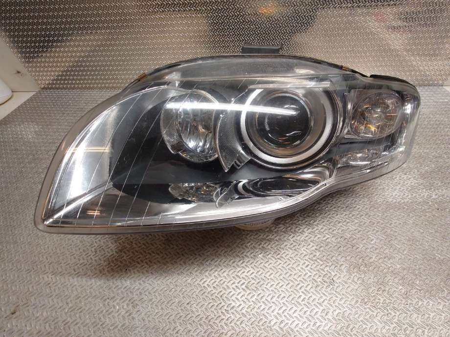 Frontlykt venstre xenon til Audi A4 2004-2008 (Type III) (B7) (B7) (AUDI|8E0 941 029 BM|8E0941029BM|)