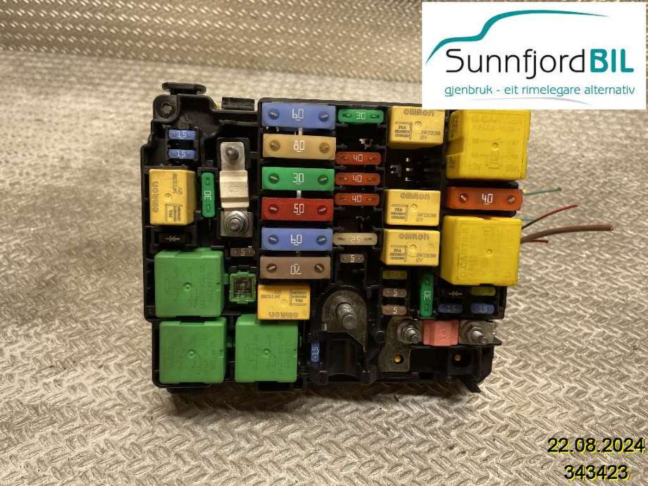 Sikringsboks til Citroën Jumpy, 2016-->> (Type III)  (CITROEN|)