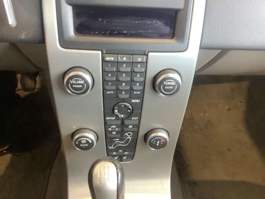 Varmeapparat betjening til Volvo C70, 2006-2010 (Type II, Fase 1)  (VOLVO|)
