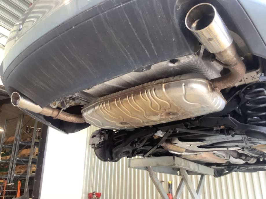 Eksos bakre til Volvo C70, 2006-2010 (Type II, Fase 1)  (VOLVO|)