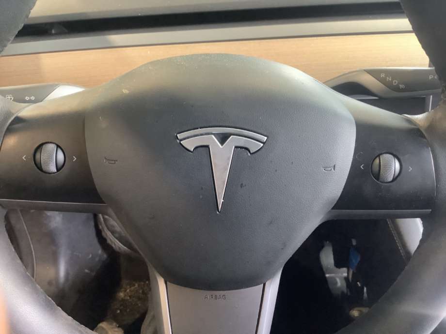 Airbag rattpute til Tesla Model 3, 2018-2023 (Fase 1)  (TESLA|150834700C)