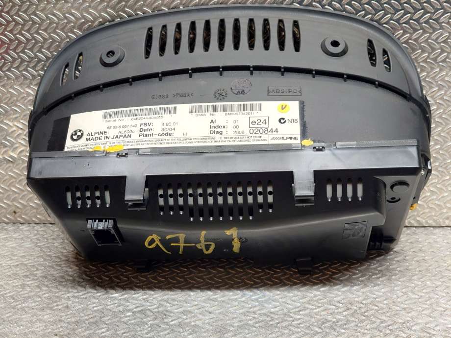 Instrument kjørecomputer til BMW 5-Serie 2003-2010 (E60/E61) (E60/E61) (BMW|65829193758|65 82 9 193 758|65.82-6 957 342)