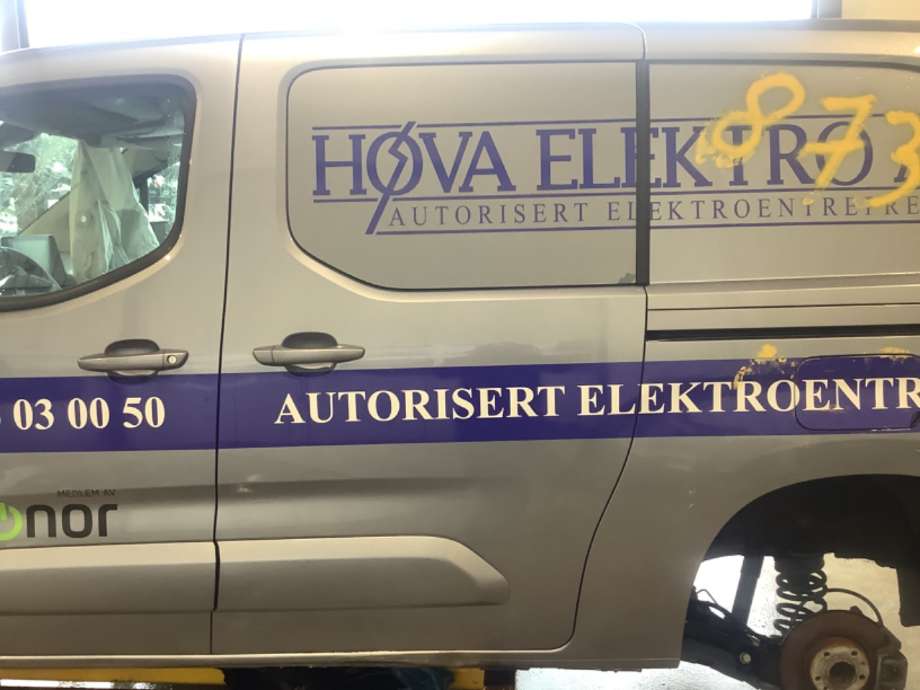 Dør venstre skyvedør til Peugeot Partner, 2015-2019 (Type II, Fase 2)  (PEUGEOT|98 204 347 80)