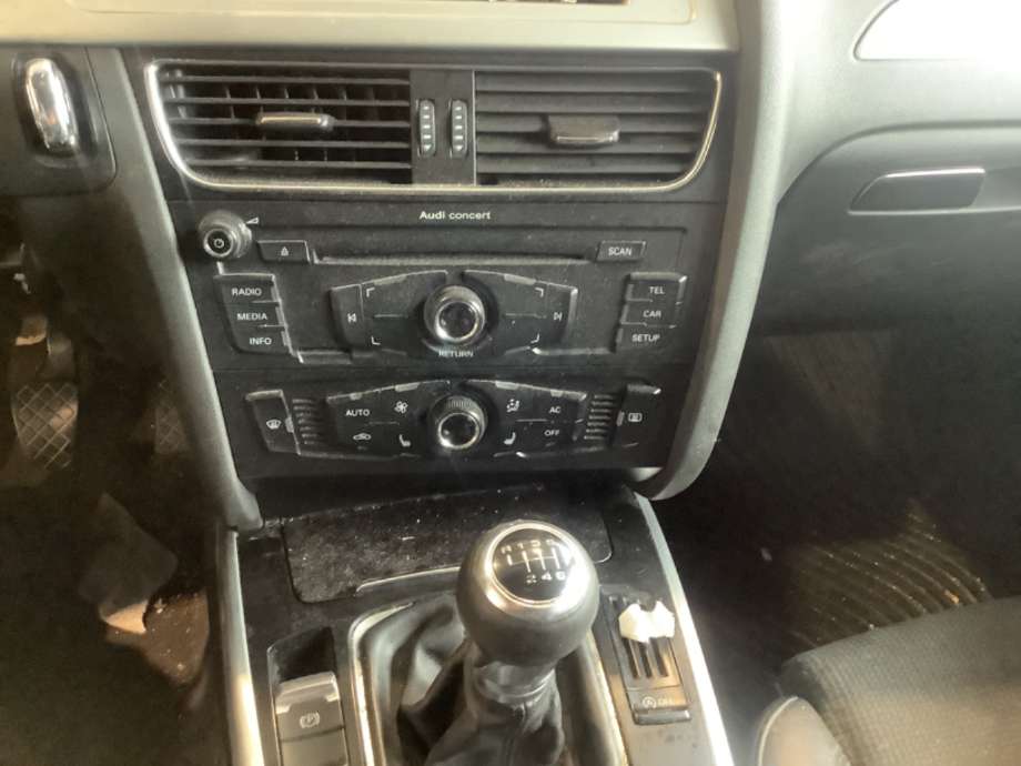 Varmeapparat betjening til Audi A4, 2007-2014 (Type IV) (B8) (B8) (AUDI|)