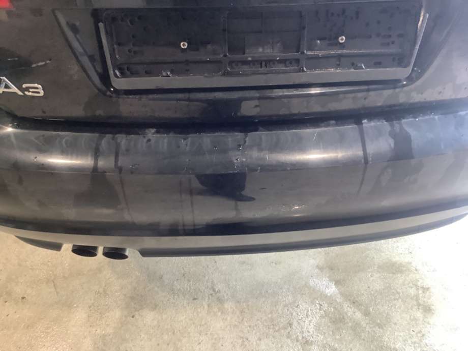 Støtfanger bak til Audi A3 2009-2012 (Type II, Fase 2)  (AUDI|)